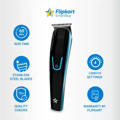Flipkart SmartBuy MultiTrim Runtime: 60 min Multi Purpose Trimmer for Men  (Blue) Flipkart SmartBuy MultiTrim Runtime: 60 min Multi Purpose Trimmer for Men  (Blue)